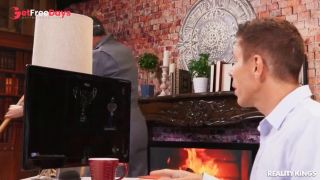 College Slut Gets Prof And Janitor 3some-3