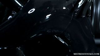 [K2S.CLUB] Asian Goddess Youko in clip Shiny Black Latex Heaven - FullHD 1080P-5