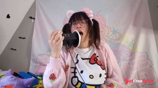 [GetFreeDays.com] ASMR MOANING MASTURBATION SHAVED PUSSY BRACES PIGTAILS Sex Film March 2023-2