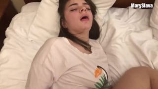 online clip 19 MarySlava - CAUGHT SLUTTY Stepsister WHILE SHE WAS WATCHING PORN  on femdom porn blonde amateur porn-6