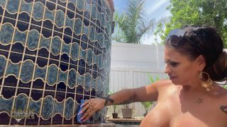 free porn video 17 MackMovies – Samantha Mack Solo Series – Poolside JOI, lesbian nylon fetish on fetish porn -3