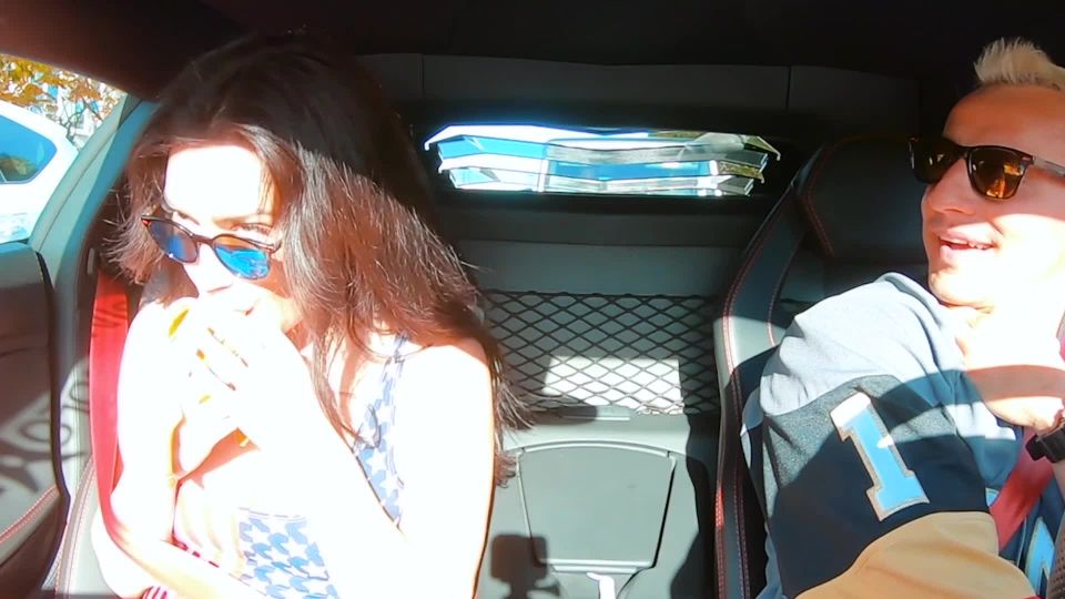 VitalyUncensored presents Episode 15 Banana Blowjob In Public Prank! Public!