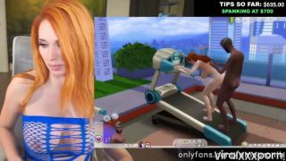  porn stream Amouranth Teases In Naughty Sims Porn Game Livestream Video Amouranth-9