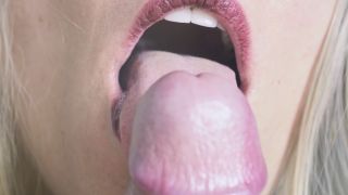 Sensual Close Up Tongue Blowjob 1080p-5