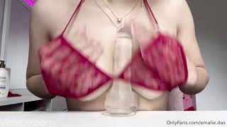 Emalie Das Dildo Tits Fuck  Onlyfans Video  tits fuck Emalie Das-4