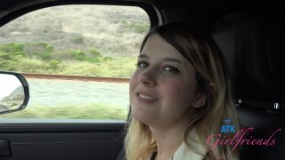 Blonde Outdoors Date on Central Cali Beach UltraHD 4K Scene-2