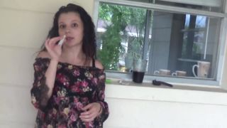 Insatiable Raven Smokes 2 Virginia Slims - Smoking-1