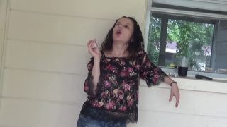 Insatiable Raven Smokes 2 Virginia Slims - Smoking-4