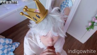  Indigo White  fetish Indigo White Femboy roleplay, fake cum, natural tits, blowjob Indigo White - Indigo White Femboy Boo SiteRip-3