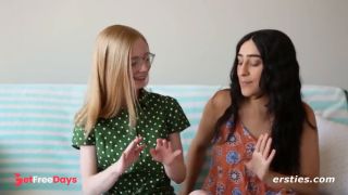 [GetFreeDays.com] Ersties - Dark Hair Beauty is Fisted By Cute Redhead Porn Leak December 2022-5