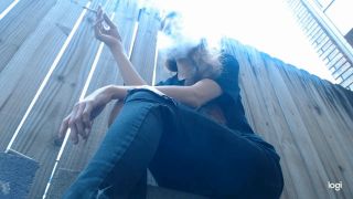 Human Ashtray Outdoor Humiliation - Smoking-7