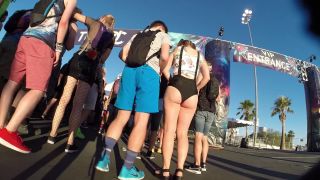 CandidCreeps 787 Raver Butt Cheeks Candid Creepshot Video Hd -9