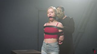 Big Bondage Session For Olesya - Tight Hugs Of Belts And ...-3