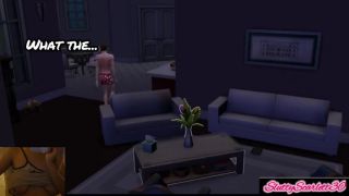 Shemale Fucks Male Boyfriend Cheats with Girlfriends Shemale FUTA- Almost Caught-2