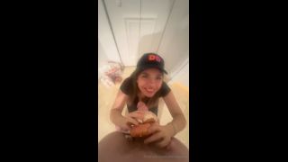 Katiana Kay (katianakay) Dunkin Donuts BJ Onlyfans (Pornstar)-3