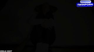 Emilia Shot Fuck Cute Girl Through A Hole In Leggings (Amateur porn)-5