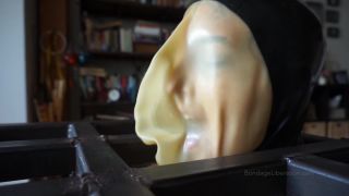 adult video clip 44 Rebreather Hood Self-Bondage on bdsm porn femdom face dildo-8