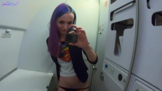 Sia Siberia - Masturbate In Airplane Ultra HD/4K-9