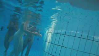 Voyeur films inside sauna swimming pool-0