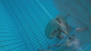 Voyeur films inside sauna swimming pool-5