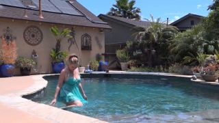 Custom Fetish - Sable Wets Clothes in Pool 2 outfits - Fetish-0