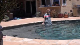 Custom Fetish - Sable Wets Clothes in Pool 2 outfits - Fetish-5