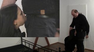 BDSM-Team - Ceira darf mir im Abendkleid einen Blasen Qu...-3