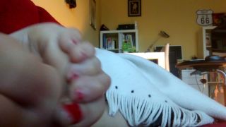 Do you want to jerk off to my feet? Massage them, kiss them, lick my soles-1