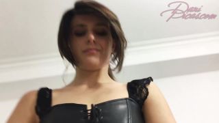 video 27 Dani Picas - leather corset cock riding | leather | pov armpit licking fetish-9