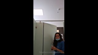Fucking A Bottle Of Chocolate Milk In A Gas Station Bathroom (Amateur L-2
