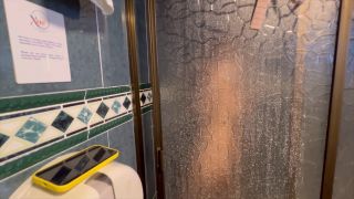 I Film The Blonde Whore From Work Masturbating In The Bathroom. 1080p-3