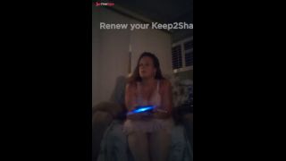 Thick white girl gets horny while playing video games and her panties get wet-6