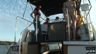 Cute Girls Going on a Naked Boat Ride Around Tampa Bay public Bobby, Kandi, Lauren, Tina-8