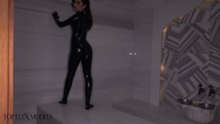 adult video clip 18 ebony femdom femdom porn | TopFlexModels – Flexi Girl in Catsuit | mixed femdom-2