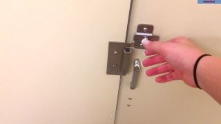 free adult clip 1 julie cash femdom ManyVids presents Nikki Eliot in Mile High Airport Restroom, milf on milf porn-4