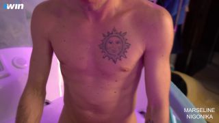 Tattoo Marseline Fucks With Two Men In A Jacuzzi   Nigonika Top Porn 20.-5