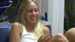 Online Fetish video Amazing young blonde with sexy tits-2