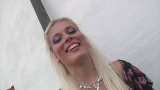 Cute teen gets spitroasted at outdoor casting in czech porn fe....-0