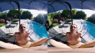 Rihanna Black Stepdaughter VR Porn Poolside Hardcore 4KUltra-5