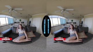 Leana Lovings - Horny Stepdaughter LEANA LOVINGS Is OBSESSED With Your Cock - LethalHardcoreVR-1