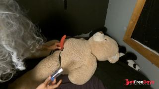 [GetFreeDays.com] Femboy Fucks his Giant Teddy Bear Sex Video June 2023-0