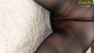 [Amateur] Custom video! Wet cleaning and more, in pantyhose !!!! SanyAny-6