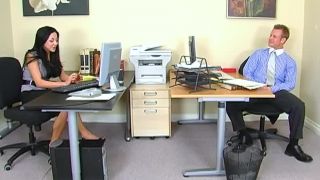 Audrey Bitoni - Audrey Bitoni gets fucked in the office - REMASTERED - Big Tits-1