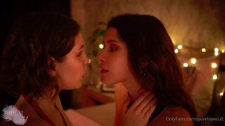 Hot lesbians Sophie & Eva - purelovecult () Purelovecult - for lovers of light sloppy tongue kisses 14-09-2020-8