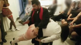 online adult clip 45 Daniella’s Otk Public Spanking And Punished With The Wooden 1 Meter Rule | spanking m/f | latina girls porn femdom sex toys-1