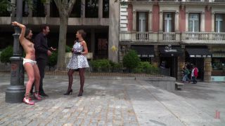 video 40 dirty fetish Rope Bondage Slut Loves to be Tied Up in Public, lesbian on blowjob porn-9