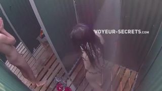 Voyeur caught a blowjob in a beach  cabin-5