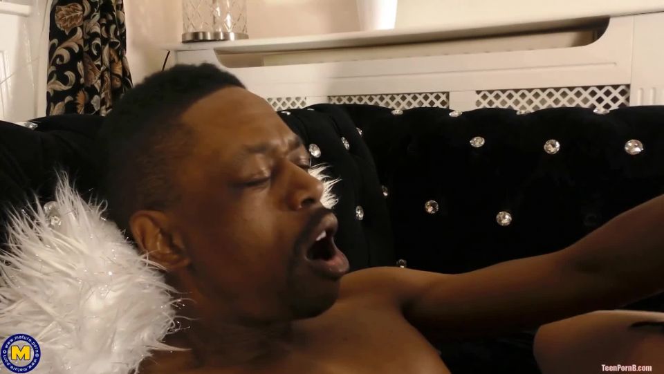 online adult video 3 bbw in sexy lingerie hardcore porn video This Tall Milf Catches A Big Dicked Black Guy Masturbate, fetish on brunette girls porn