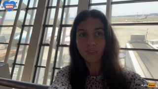 Katty West Crazy Blowjob And Cumwalk in Big Airport (Euro sex)-0
