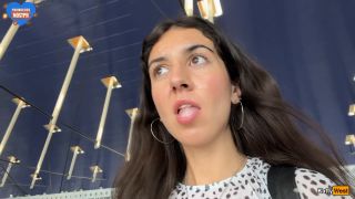 Katty West Crazy Blowjob And Cumwalk in Big Airport (Euro sex)-5